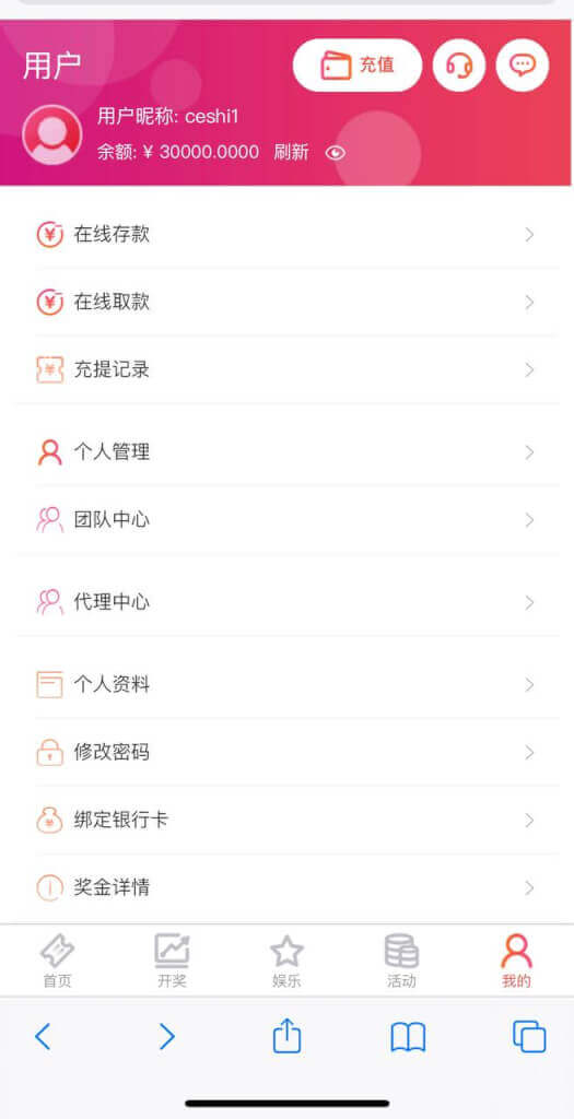 9号彩票源码界面截图