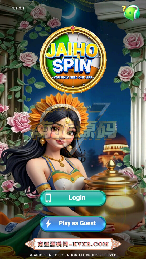 Jaiho Spin Yono 印度老虎机源码 / 英文版 Slots 24在线游戏平台